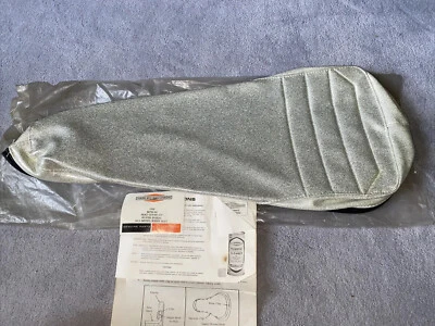 Harley 52782-66 Silver Zodiac Seat Cover Kit Buddy Seat NOS OEM  - Image 1 of 4