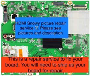 Repair 🛠 Service For LG 65UF6800-UA, EBT63979803, EBT63979802 Main Board