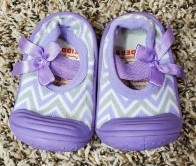 Arco patinador Mary Jane púrpura niña pequeña talla L  Foto 1 de 4