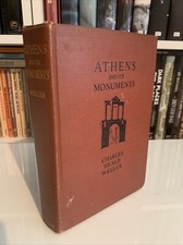 Athens And It’s Monuments Charles Heald Weller 1924 Ancient History Greece Book