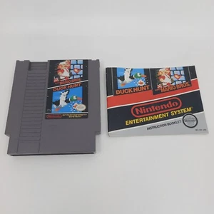 Super Mario Bros./Duck Hunt (Nintendo NES, 1985) + Manual - Picture 1 of 6