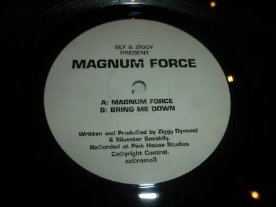 SLY & ZIGGY - Magnum Force - UK 2-track 12" Single - White Label Foto 1 de 3