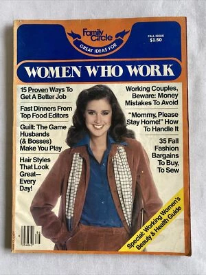 Volume 4 No.6 Fall Family Circle Magazine Women Talk About Their Jobs (MH892) Foto 1 de 3