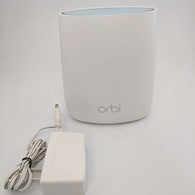 Netgear Orbi RBR20 White WiFi Router W/ Power Cord - Image 1 of 4