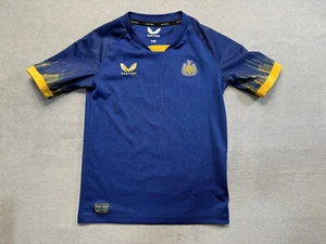 castore Newcastle United 22/23 Away jersey blue football shirt boys size 7-8y - Picture 1 of 18