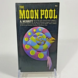 The Moon Pool By A. Merritt Vintage Paperback 1968 Vintage Sci Fi Free Ship - Picture 1 of 8