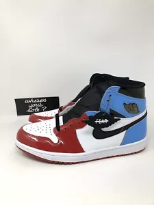 Nike Air Jordan 1 One Fearless UNC Chicago taglia 10,5 retrò alte CK5666100 nuove DS - Foto 1 di 12