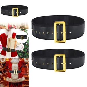 Santa Claus Belt Waistband Widened Waist Belt for Dress up Cosplay Role Play - Picture 1 of 20