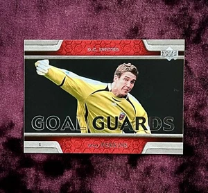 Troy Perkins 2007 Upper Deck MLS Goal Guards RC MINT DC United Rookie Jersey SP - Picture 1 of 4