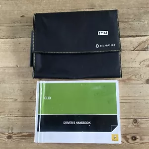 05-12 RENAULT CLIO OWNERS HANDBOOK MANUAL & WALLET Print 2010 REF17144 - Picture 1 of 24