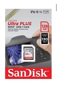 SanDisk Ultra 128GB microSDXC Memory Card (SDSQUNR-128G-GN6TA) - Photo 1 sur 2