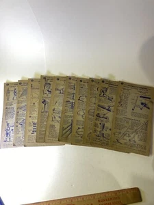 1950 Nabisco Shredded Wheat “STRAIGHT ARROW” 10 Of 36 Cards -  4” X 7 1/4” - Picture 1 of 11