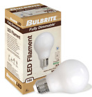 Bulbrite 14 Watt LED Filament Milky Dimmable (E26) Bulb 1500 Lumens 3000K 862832