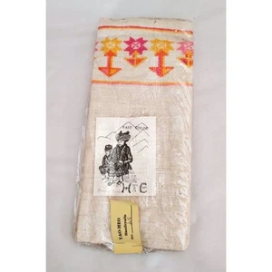 Textil artesanal vintage años 70 Yao Meo, bordado tribu colina Tailandia - Imagen 1 de 4