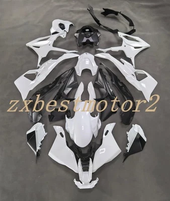 Kit de carenado de inyección ABS carrocería blanca sin pintar panel para BMW S1000RR 2025 Foto 1 de 4