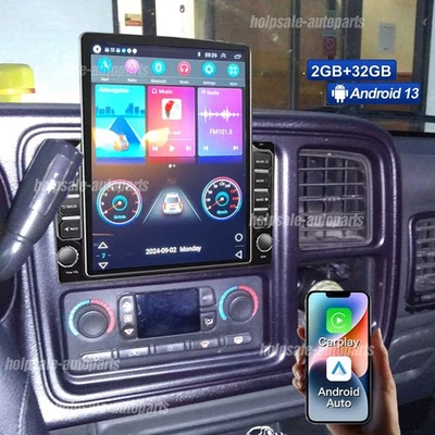 Unidades principales estéreo GPS NAVEGACIÓN 9,7" para radio de coche Chevrolet Silverado 1500HD 2500HD Foto 1 de 4