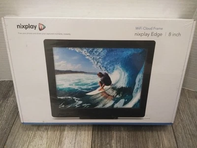 NEW Nixplay 8 inch Wi-fi Cloud Digital Photo Frame w/ Hi-Res Display (SEALED) - Image 1 of 4