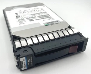 HPE 12TB SAS 12G Midline 7.2K LFF (3.5in) Helium 512e Digitally Signed Firmware - Afbeelding 1 van 3