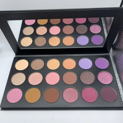 Morphe 18F Talkin' Flirty Artistry Palette 18 Shades Makeup Eyeshadow Palette - Image 1 of 4