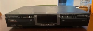Philips CDR765 CD Recorder with 2-Tray Design, Untested, No Power Cable - Picture 1 of 9