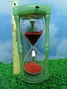 Geist Halloween SAND DER ZEIT SANDUHR. Leuchtet mit Sounds SPEAKS getestet funktioniert - Bild 1 von 4