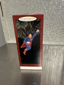 1993 Superman Hallmark Keepsake Christmas Ornament Vintage Decoration DC Comics - Picture 1 of 1