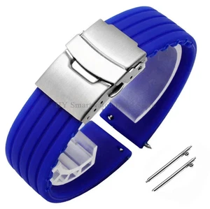 18 mm 20 mm 22 mm 24 mm Schnellverschluss Silikon Uhrenarmband für Huawei Watch GT2/3/4 fo - Bild 1 von 62