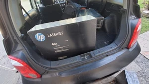 HP C8543X 43X schwarze Patrone mit hoher Reichweite Original neu OEM versiegelte Verpackung kostenloser Versand - Bild 1 von 2