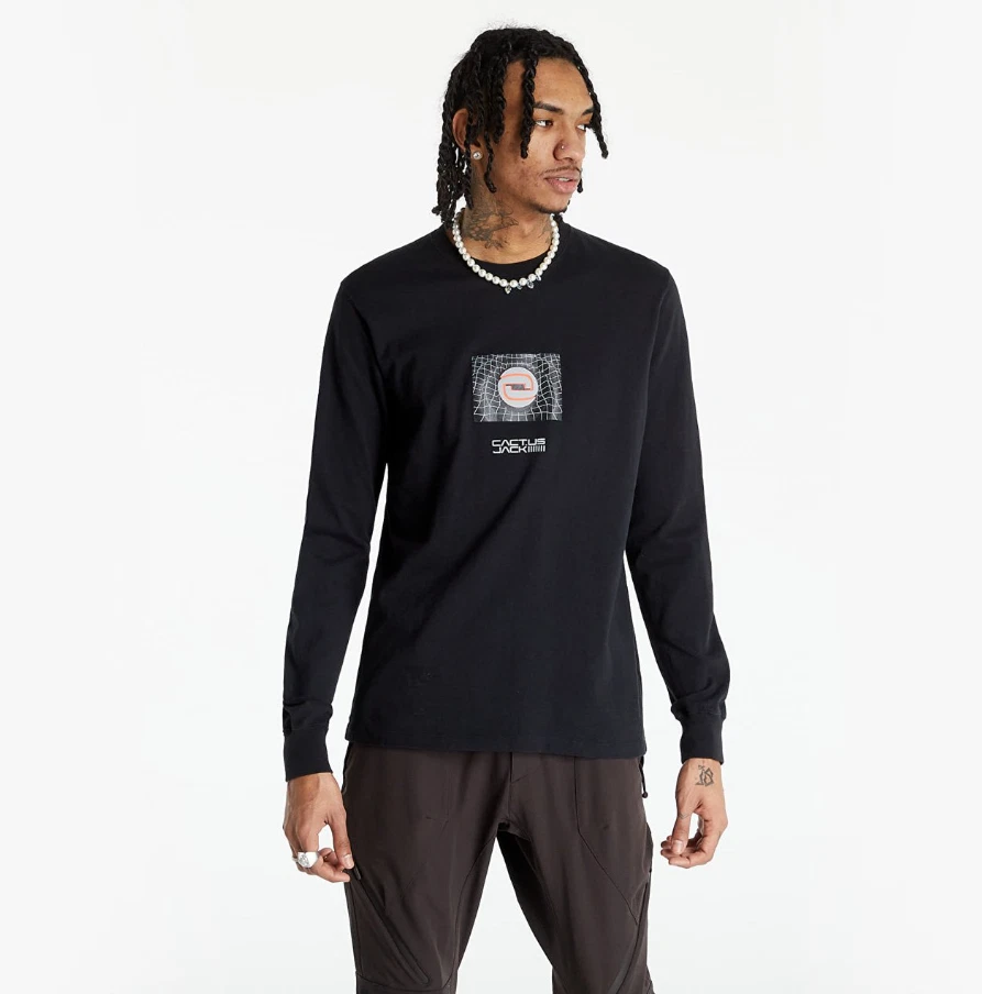 NIKE x Travis Scott CACT.US Corp U NRG Black Long Sleeve Large Shirt DO6353-010