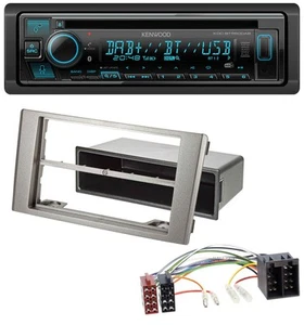 Kenwood Bluetooth DAB CD MP3 USB Autoradio für Iveco Daily (2006-2014) silber - Bild 1 von 7