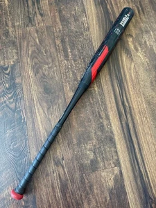 Easton Ghost Advanced 33/22 -11 Balanced Black Red Softball Fastpitch CRACKED - Picture 1 of 3