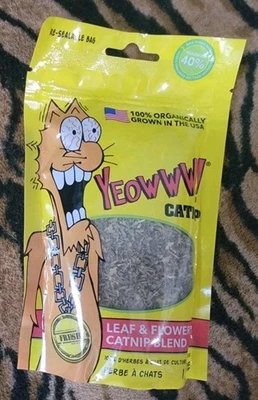 Yeowww Catnip Leaf & Flower Blend - Fresh w/ A Powerful Punch Each - Image 1 of 2