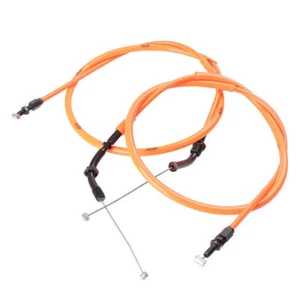 For Honda CB400VTEC 1/2/3/4 1999-2006 2Pcs Motorcycle Throttle Cable Wire Line - Picture 1 of 3