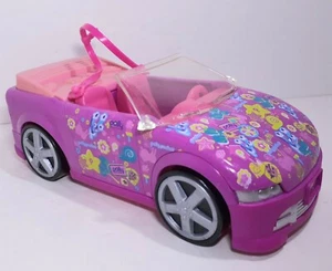 Coche de juguete convertible Polly Pocket 2008 rosa - Imagen 1 de 12