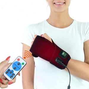 Moist Hand Heating Pad Wrist Brace for Carpal Tunnel , Auto Off Full Heat Cov... - Picture 1 of 6