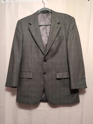 Blazer Lauren Ralph Lauren Para Hombre Mezcla Lana Seda Diseñador Trabajo Iglesia 38R(28) Foto 1 de 4