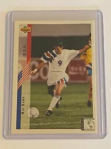 Copa Mundial Upper Deck 1994 inglés/español Mia Hamm #268 - novato radiocontrol - Imagen 1 de 7