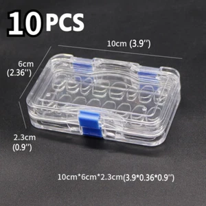 Denture False Teeth Membrane Display Box W/ 16 CELLS Case Inlay Fragile 10PCS - Picture 1 of 4