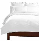 400 600 800 1000 1200TC 100%Cotton Hotel Style SheetSet/Duvet/Fitted White Solid
