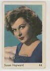 1950 Gomme d'érable stars de film pas de studio Susan Hayward #44 f5h