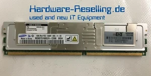 HP Serveur RAM 4GB DDR2 2Rx4 PC2-5300F-555-11 Entièrement Tamponné 466436-061 - Photo 1/1
