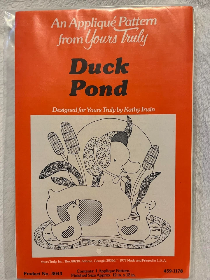鸭池图案,真正为您设计 Kathy Irwin — 第 1/1 张图片