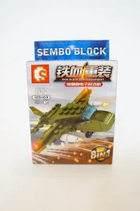 Juego de bloques de construcción de aviones de combate militares Sembo Block 105103 - Imagen 1 de 7