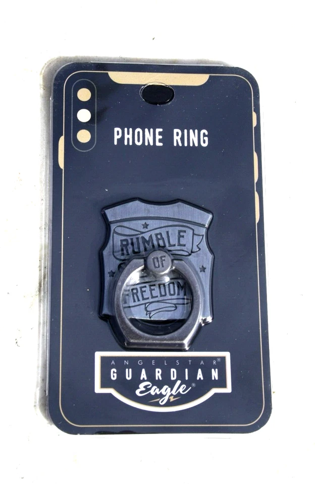 Guardian Eagle Biker Phone Ring Holder Rotates 360 stand or finger loop NEW! - Image 1 of 4