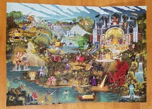 Laurence King, 1000 Pc. Puzzle, The World of KING ARTHUR, 19" X 27" , 2023 - Picture 1 of 14