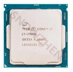 Intel Core i7-7700K CPU Quad Core 4.20GHz 8M SR33A 91W LGA1151 Processor - Picture 1 of 1