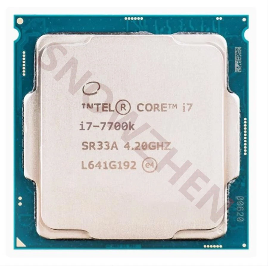 Intel Core i7-7700K CPU Quad Core 4.20GHz 8M SR33A 91W LGA1151 Processor - Image 1 of 1