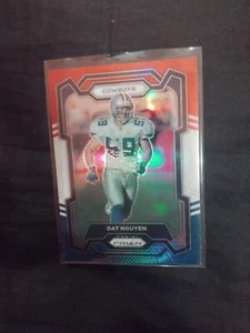 Dat Nguyen 2023 Panini Red White & Blue Prizm Football #80 Dallas Cowboys - Picture 1 of 5