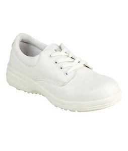 Zapatos de Higiene Botas con Cordones Antiestáticas Blancas Unisex Uniforme Enfermera Médica - Imagen 1 de 5