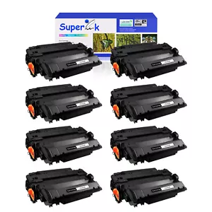 8 Stück CE255A 55A Toner kompatibel für HP LaserJet P3010 P3015 P3015d P3015dn - Bild 1 von 24